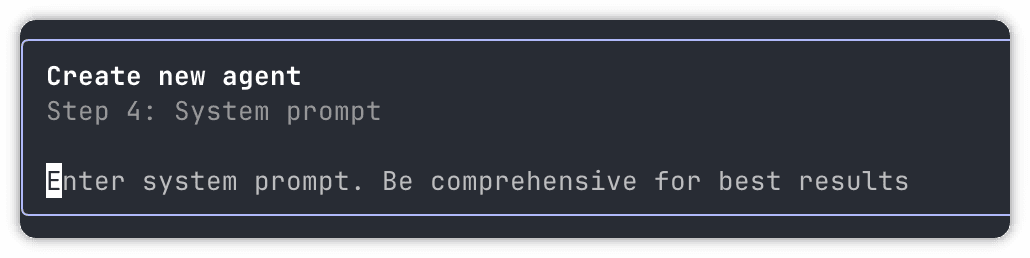 编写提示词界面